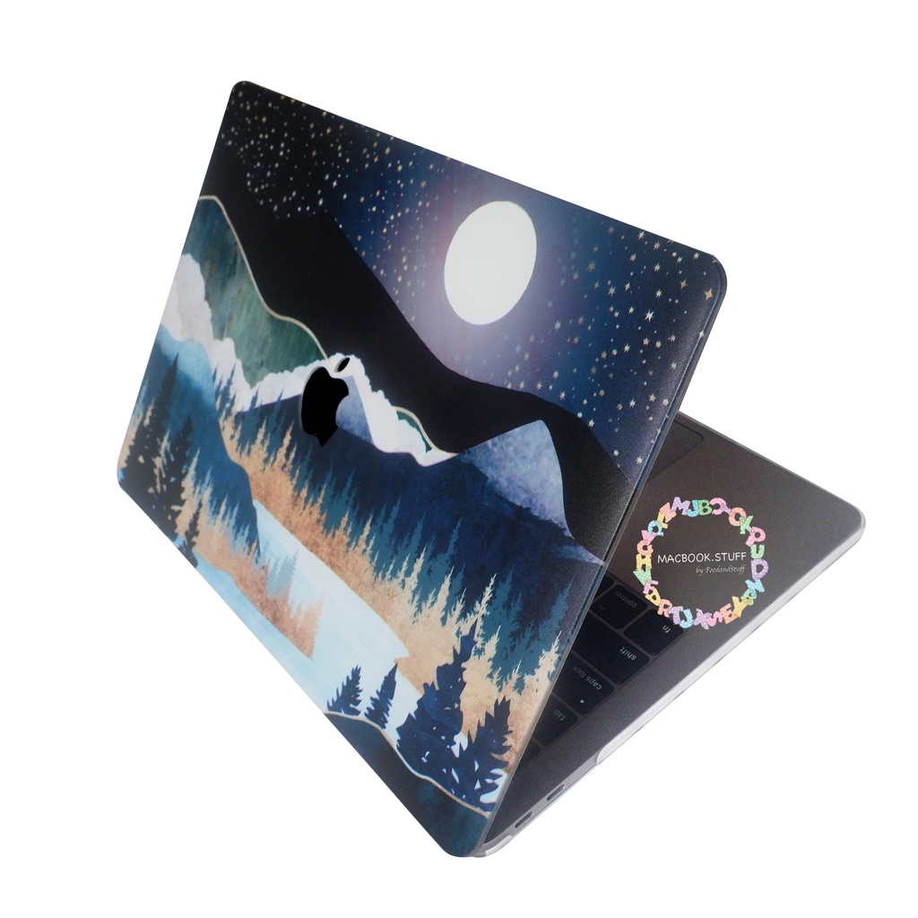 CASE MACBOOK Case DRW MOONLIGHT NEW AIR PRO RETINA 11 12 13 14 15 16 INCH NON /  WITH CD ROOM / TOUCHBAR / TOUCH ID / M1 2020 2021 2022