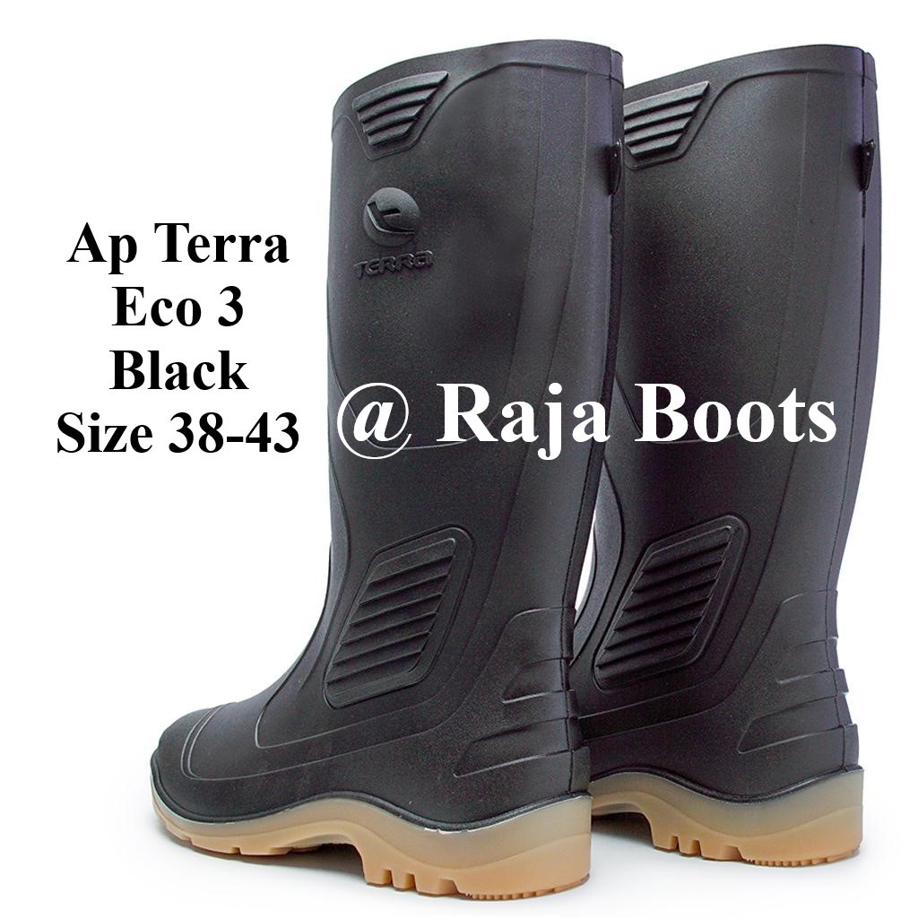 Sepatu Boots Ap Eco3 Hitam