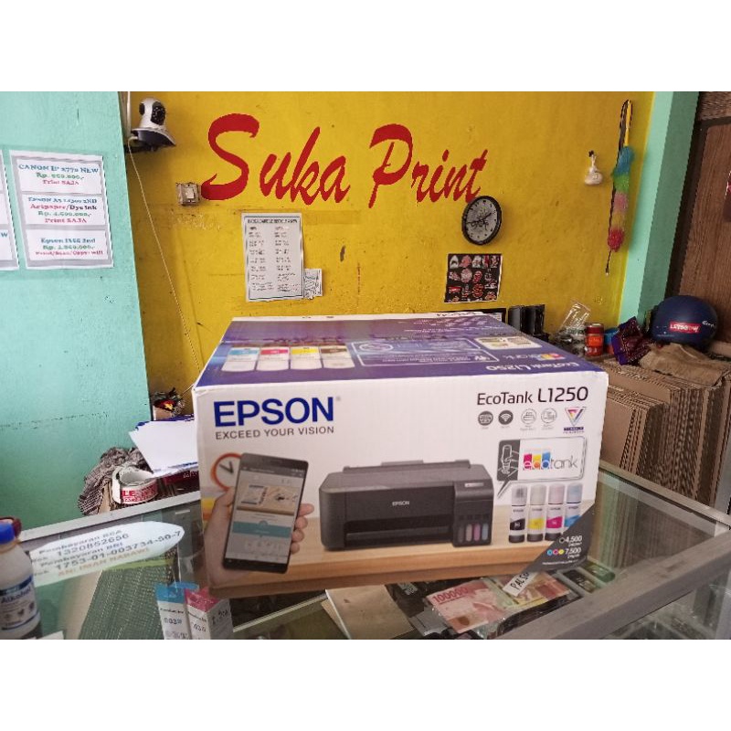 Printer Epson L1250 New Wifi