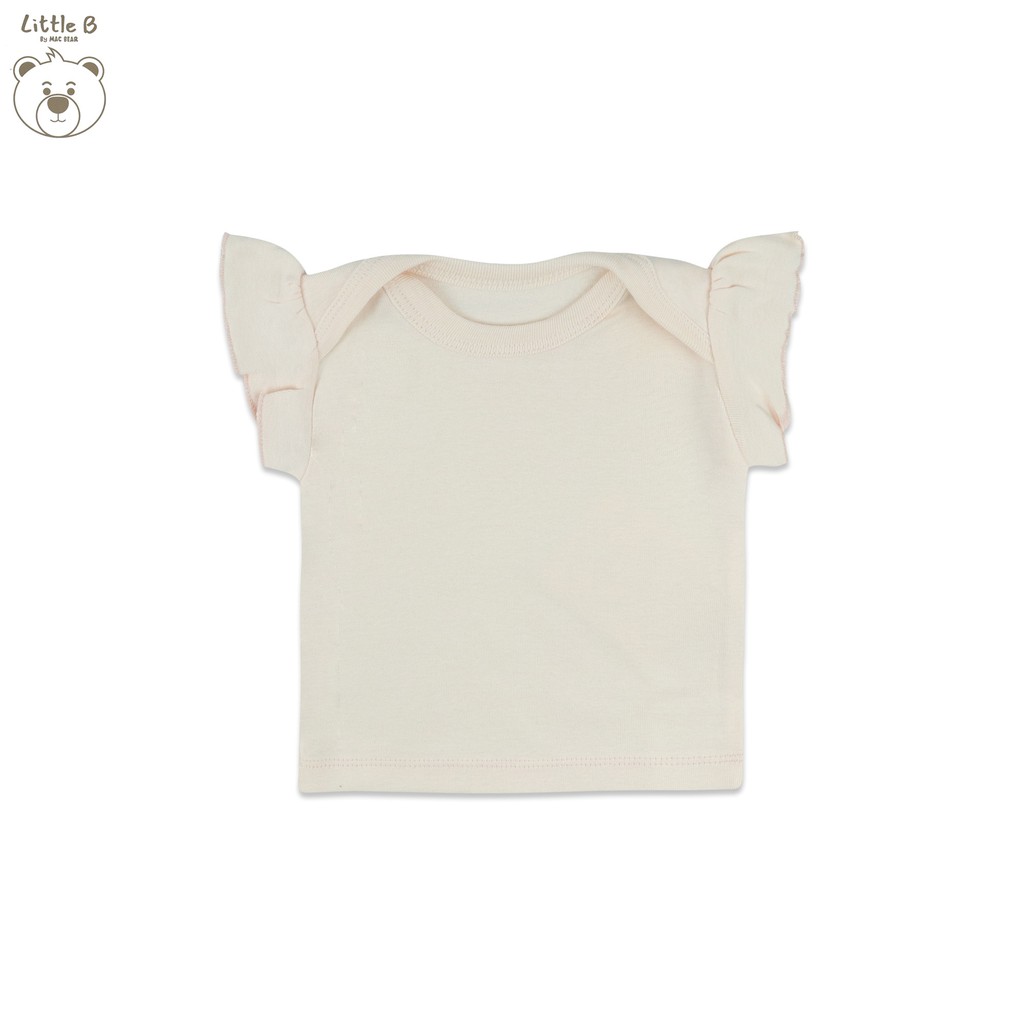 Little B By MacBear Baju Bayi Atasan Basic Collection Little Xena Newborn - 12 bulan-Peach