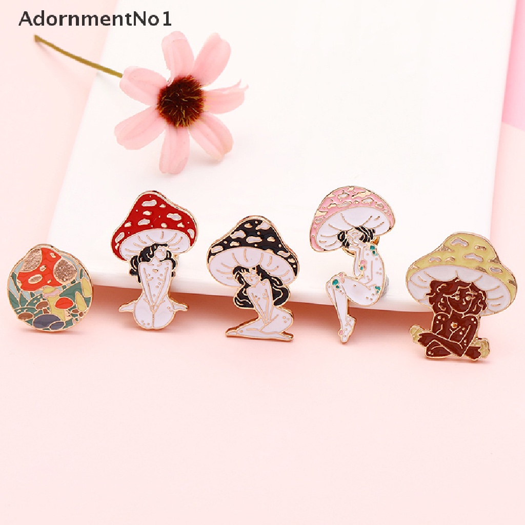 [AdornmentNo1] Cartoon Girls Brooch Collar Pin Vintage Deep Forest Maiden On Backpack Badge [new]