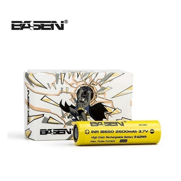 BASEN BATTERY TYPE 18650 2600MAH