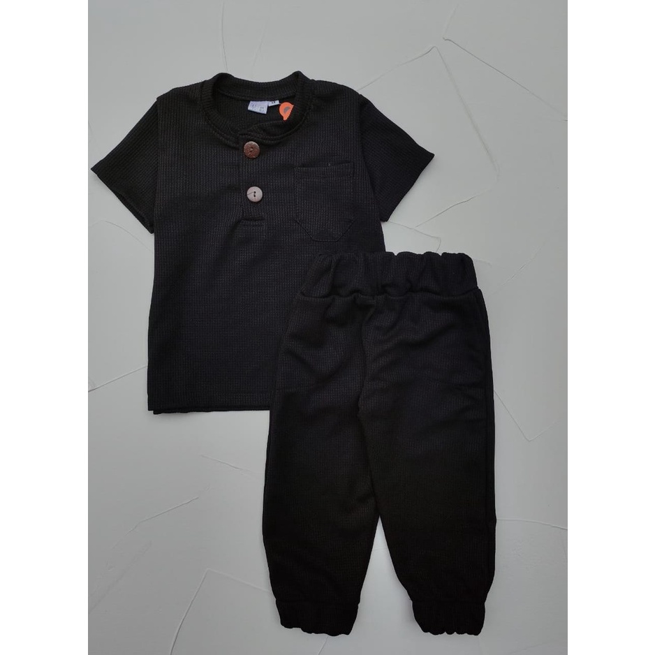 SET KIANO PANJANG SETELAN UNISEX 1-5 Th Setelan Anak Lakilaki Setelan Anak Perempuan
