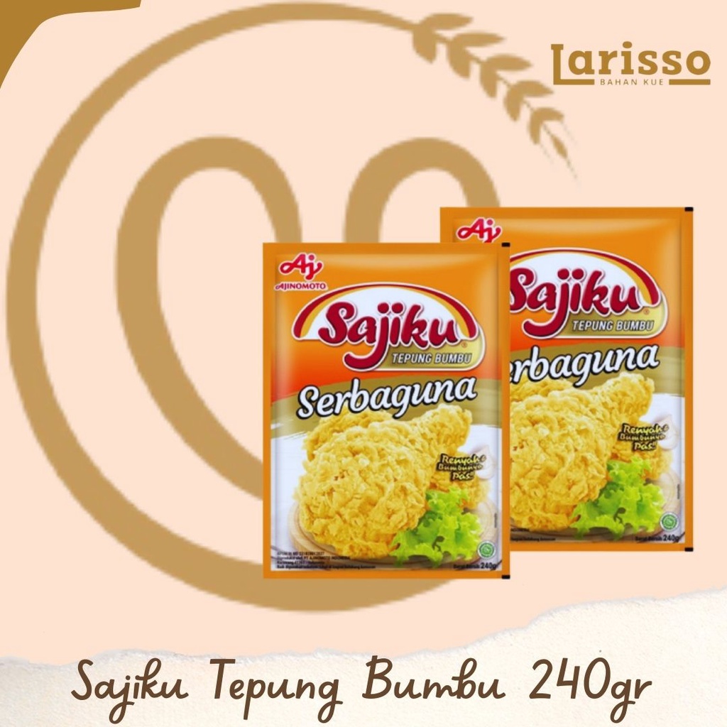 

SAJIKU TEPUNG BUMBU SERBAGUNA 220GR