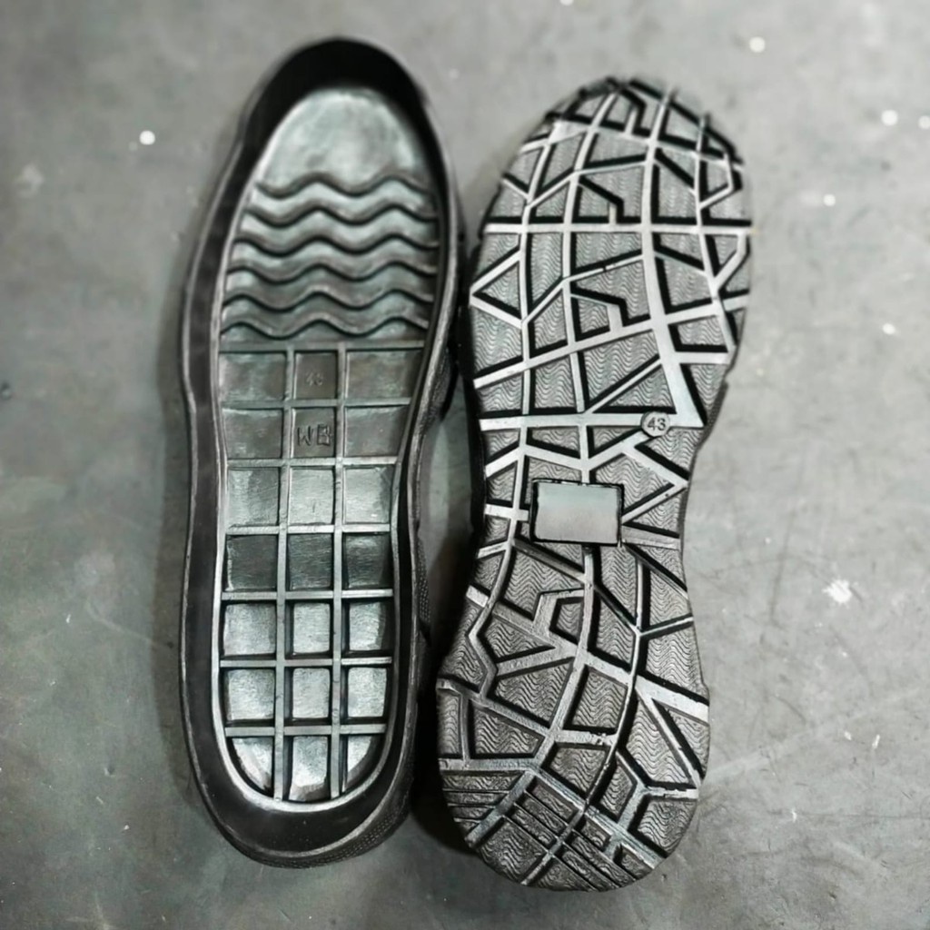 Alas Sepatu Pdl Bahan Karet Mentah Anti Slip Sol Sepatu Model Weba Bahan Tidak Licin Dan Tidak Keras