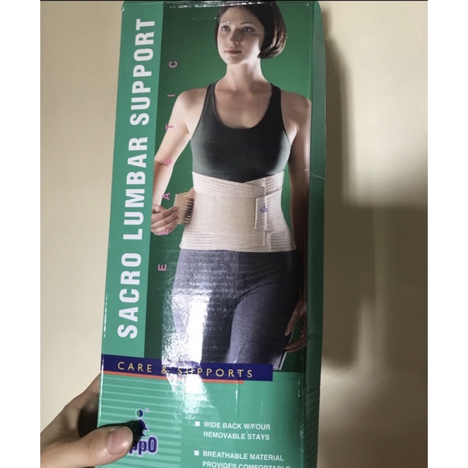 sabuk kesehatan sacro lumbar support (masih baru harga second)