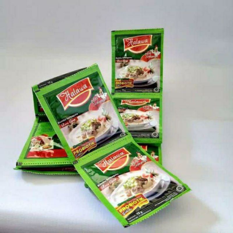 

Bumbu Kaldu Halawa rasa Ayam 12sachet