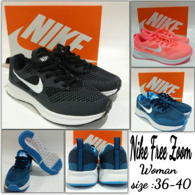 Sepatu sport nike woman free zoom nike terbaru