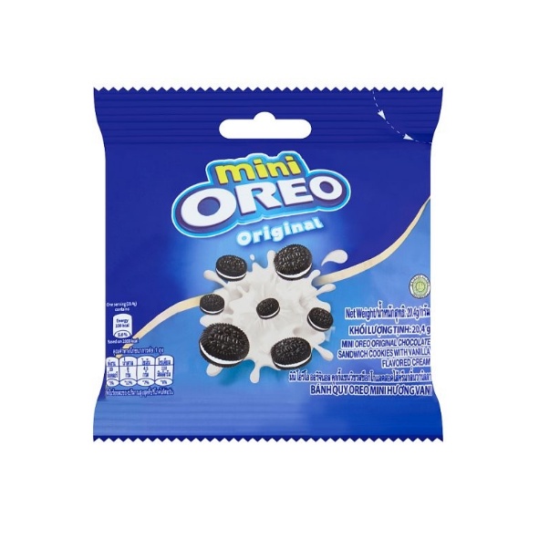 BOX - Oreo Mini Pouch 20g isi 10pcs