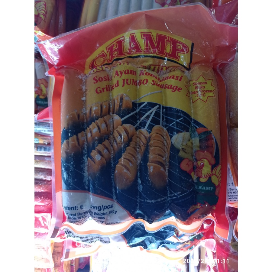 

Champ Sosis Bakar Jumbo 500 gr