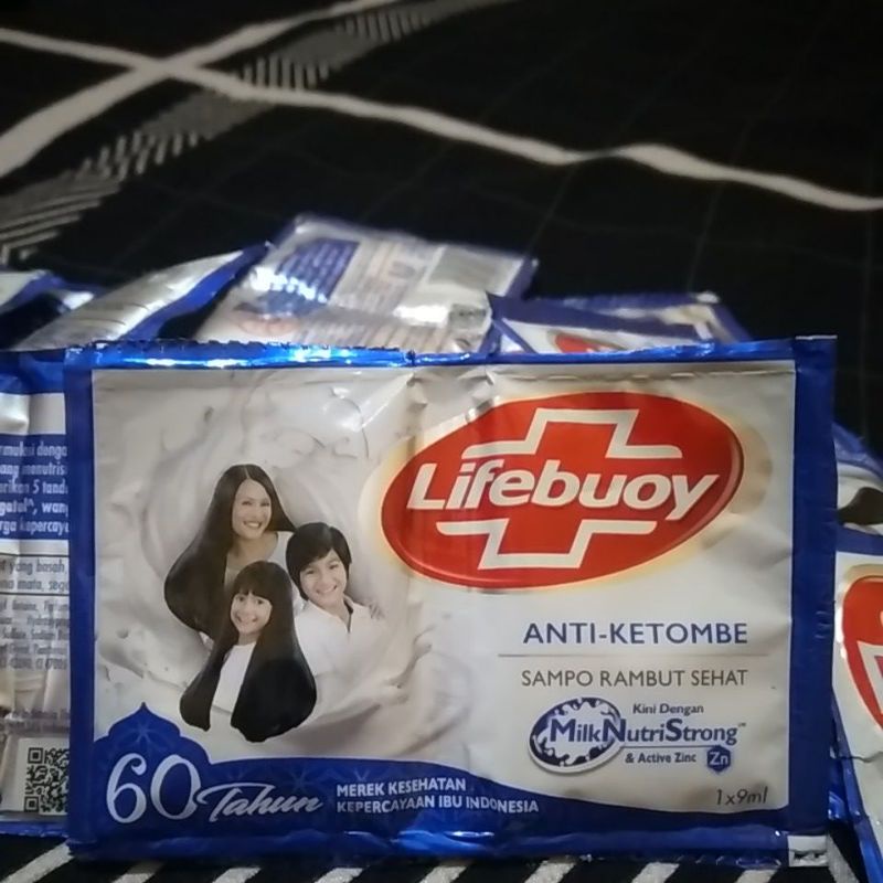 Sampo Lifebuoy Sachet isi 2×9 ml