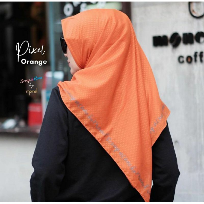 SCARF||SCOOP&CONE||MONEL||KERUDUNG SEGIEMPAT||HIJAB||VOAL