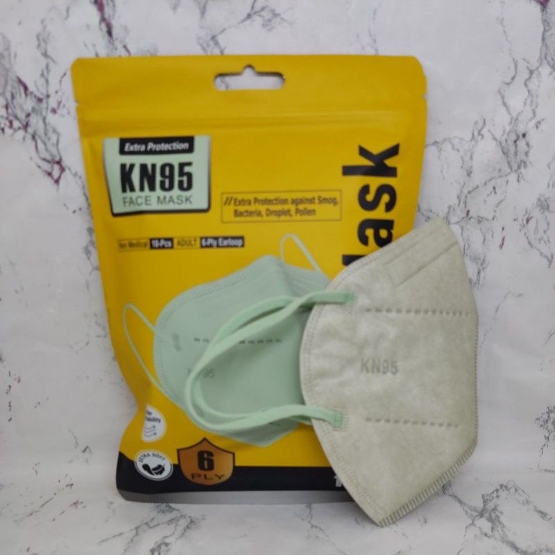 OBRAL!!! Masker KN95 QUEEN MASK Warna 6Ply Premium isi 10 Pcs6Ply Premium