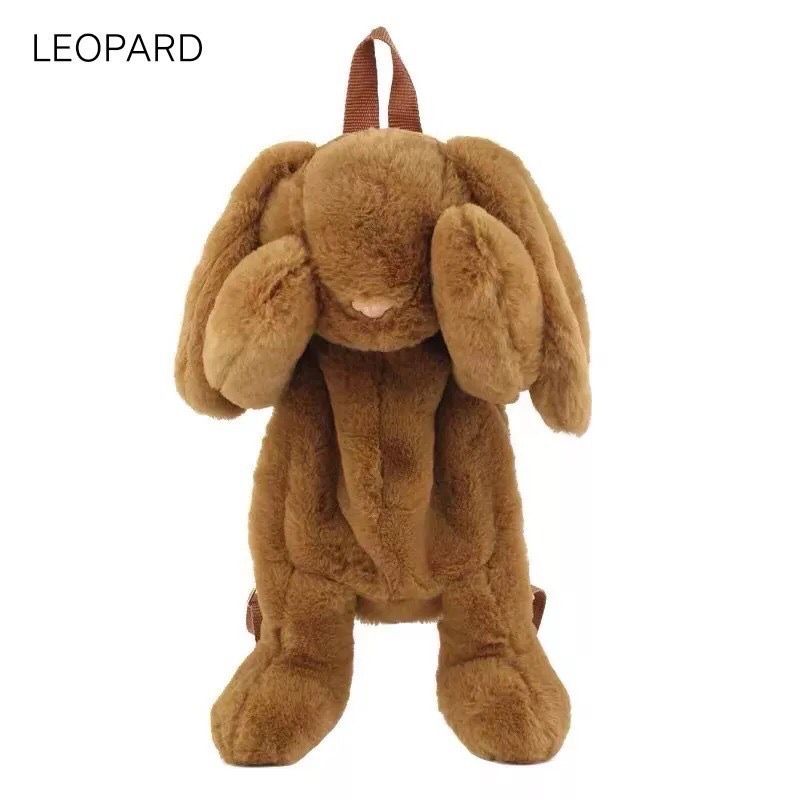 TAS RANSEL BONEKA FULL BODY  BAGPACK BONEKA Ransel Lembut Kelinci Mewah Ransel Kelinci Lembut Tas Se