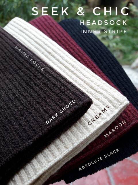 SEEK & CHIC INNER STRIPE PREMIUM - INNER STRIPE/DALAMAN RAJUT/CIPUT RAJUT STRIPE MERK SEEK & CHIC