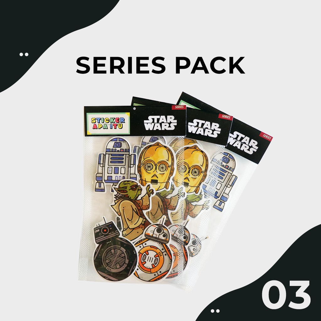 

STICKER STAR WARS (B) SERIES PACK