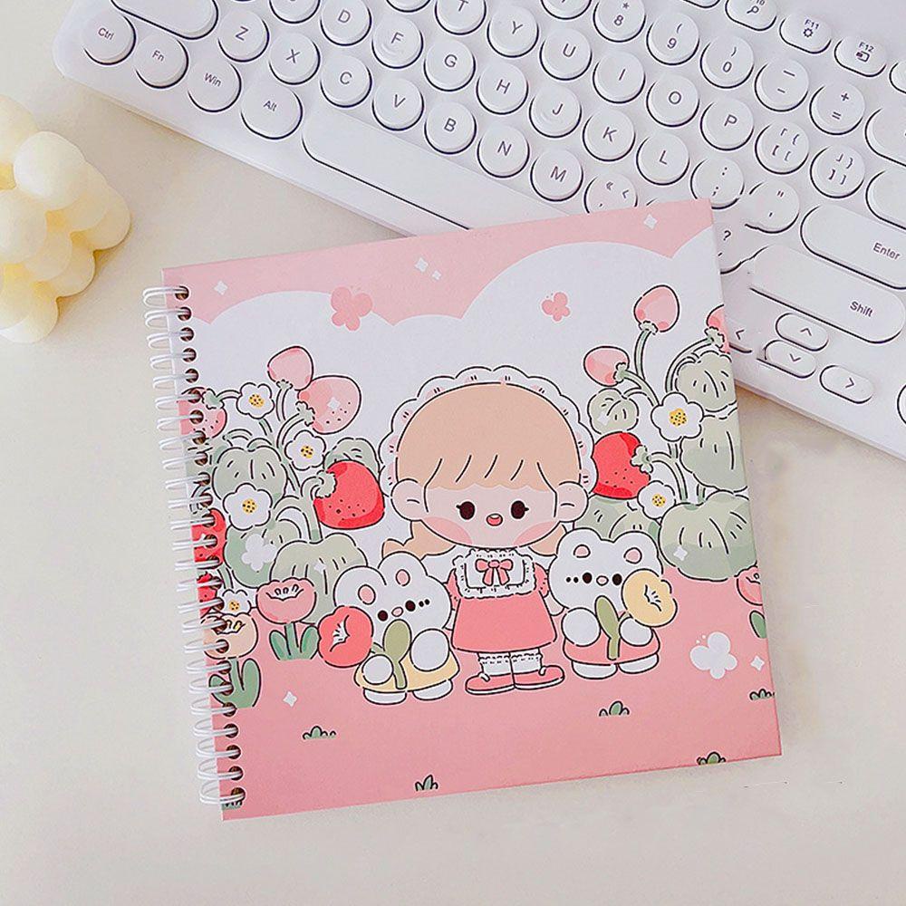 Mxbeauty Kartun Spiral Notebook Grid Paper Portable Diary Notepad Tangan Akun Perlengkapan Sekolah Jurnal Buku Jadwal Buku