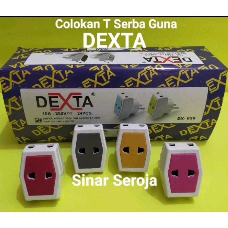 Steker T Multi Dexta / Colokan T Serba Guna