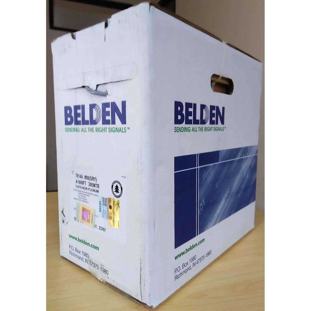 Jual Kabel Belden CAT 6 7814A Original USA