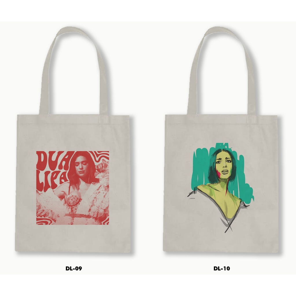 TOTE BAG BLACU - DUA LIPA