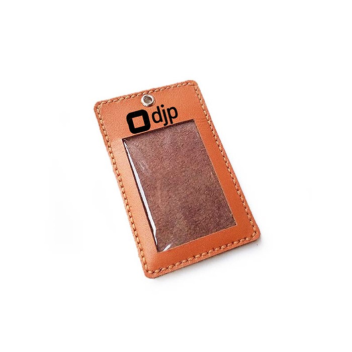 

name tag kulit logo dirjen pajak