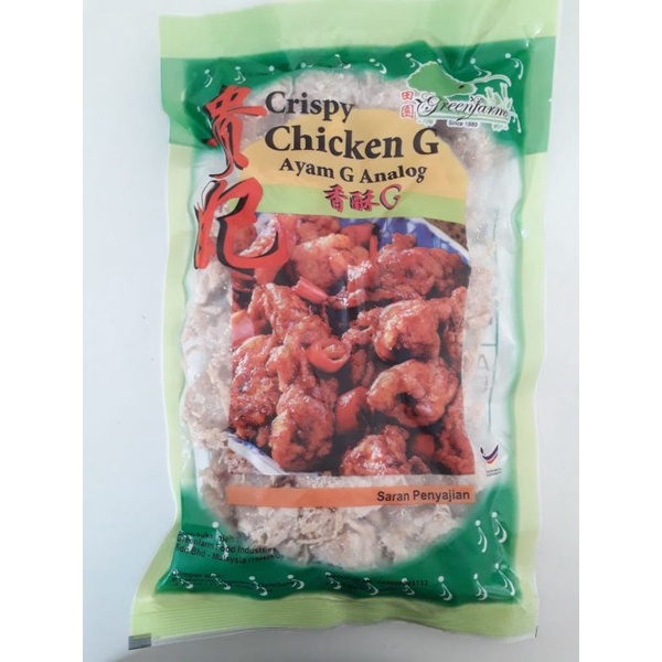 

Crispy G Vegetarian/ayam vegetarian analog