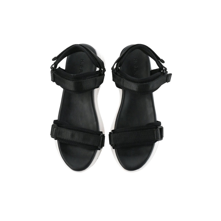 SANDAL WEDGES WANITA HUSH PUPPIES ORIGINAL SLINGBACK CASUAL BLACK HW63