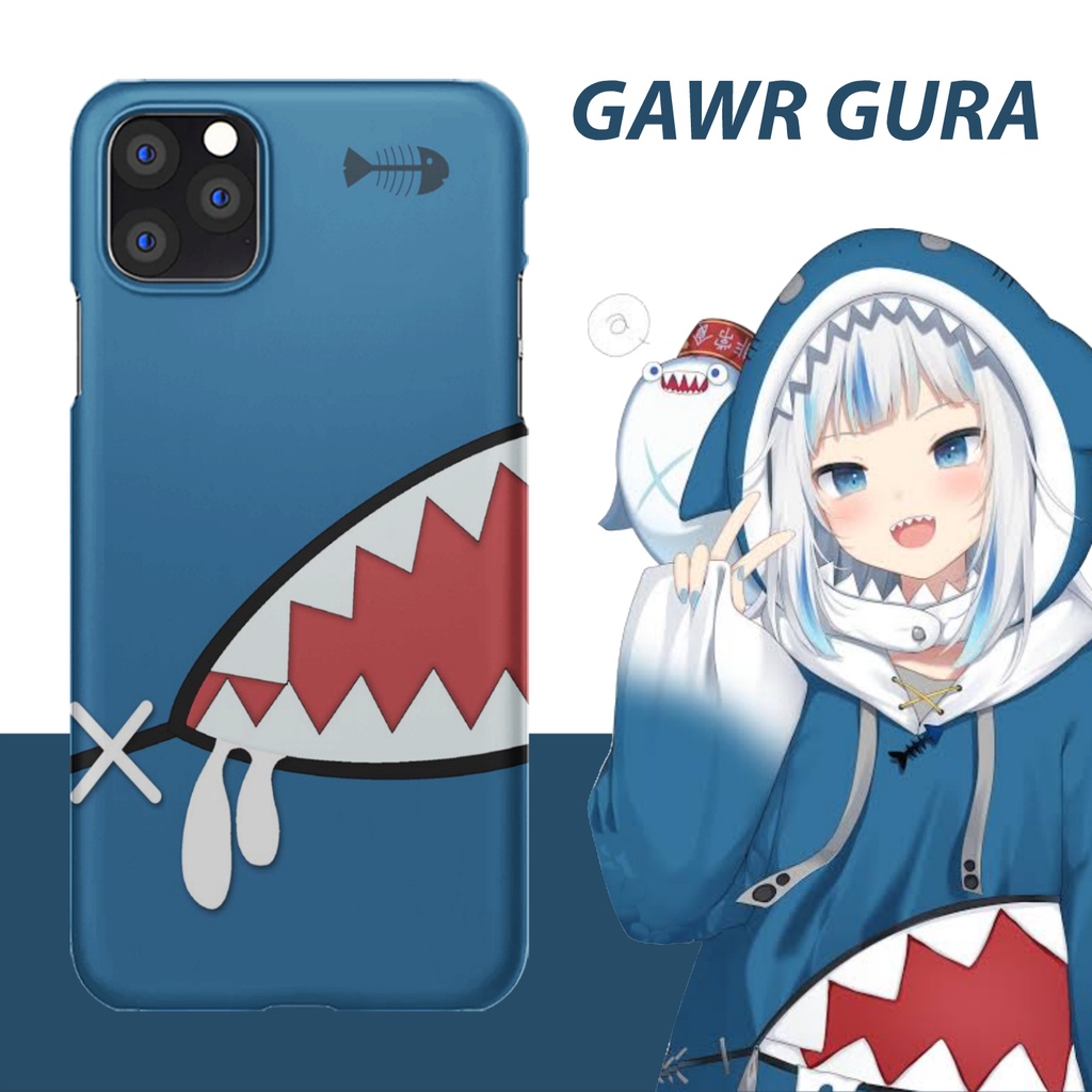 Phone Case Custom Gawr Gura 2 Hololive Iphone Samsung Xiaomi dll Kenichan