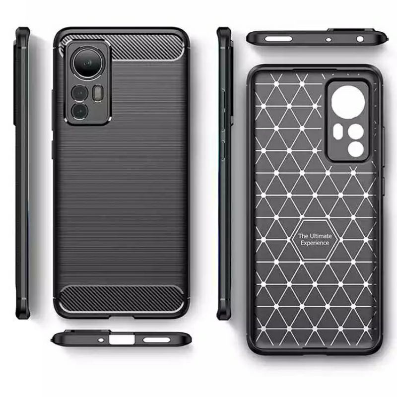 Case Xiaomi Mi 12 / 12X  Softcase Carbon Fiber Rugged Armor