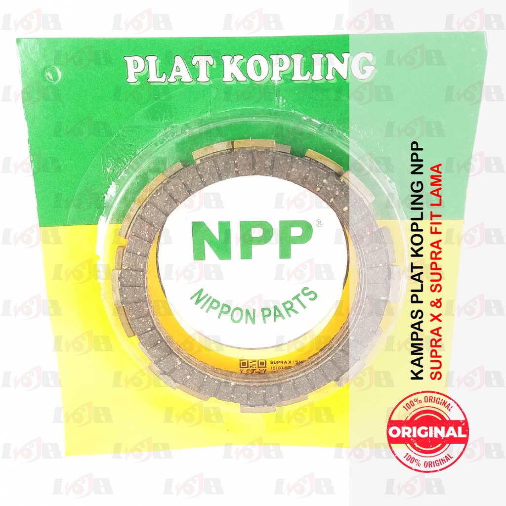 NPP Kampas Plat Kopling Supra X Fit Honda Clutch 4 Lembar