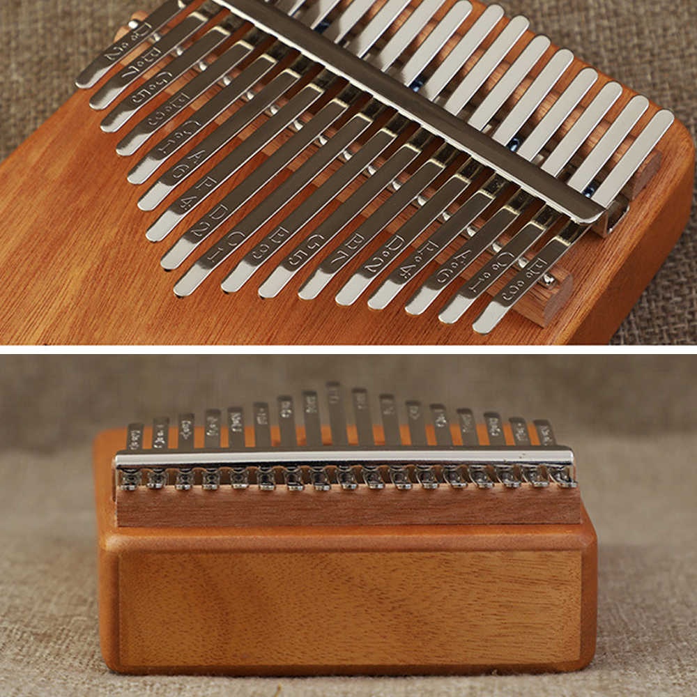 Kalimba 17 Keys Nada Alat Musik Portable Piano Jempol