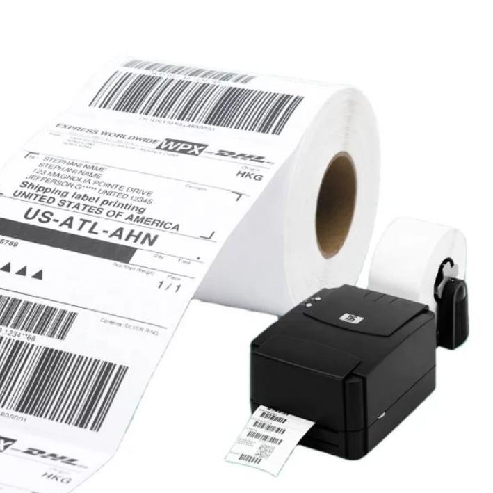 

Terlaku..!! Label Sticker Thermal 100x150 Kertas Thermal Barcode A6 500 pcs ....