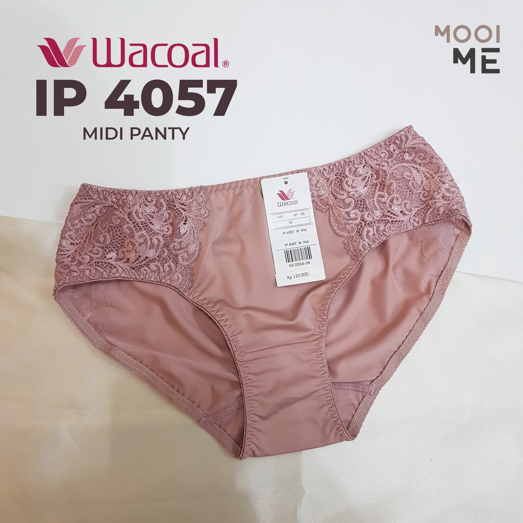 Wacoal IP 4057R1 Midi Panty (Celana Dalam) Lace (Renda)