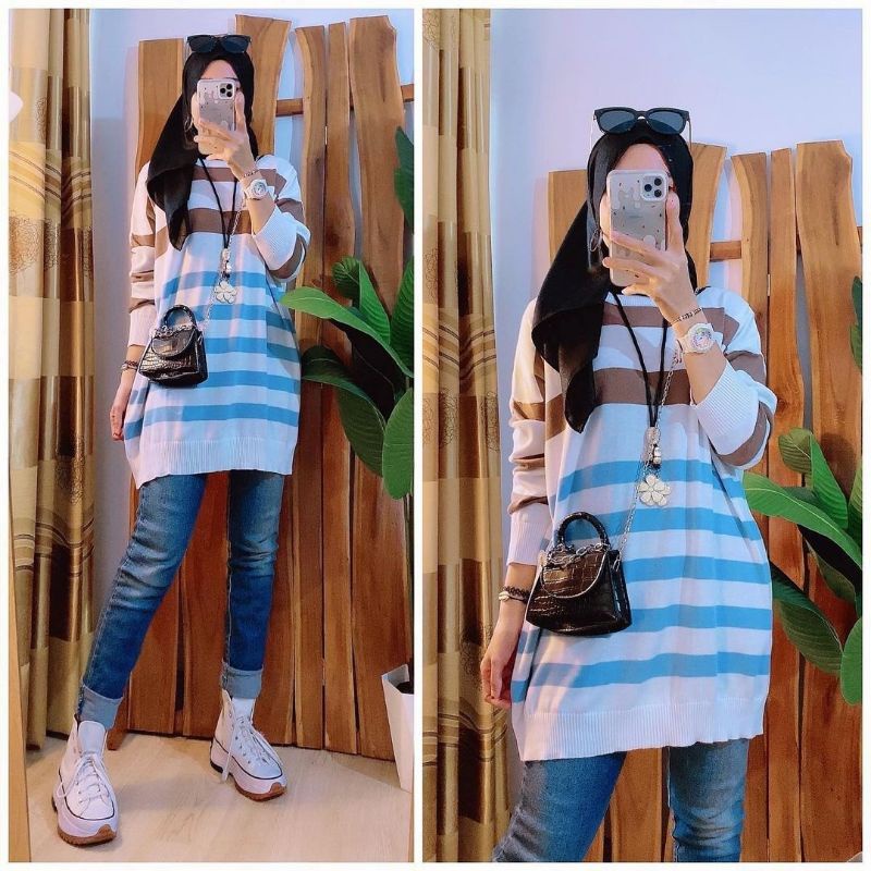 Salma Rajut Jumbo blouse jumbo blouse rajut jumbo blouse rajut import blouse rajut premium blouse wa