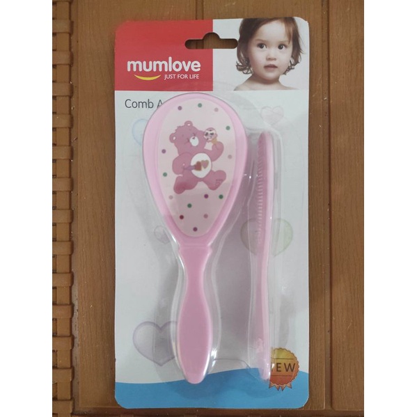 Sisir dan Sikat Bayi 2 in 1 Mumlove GAMBAR RANDOM