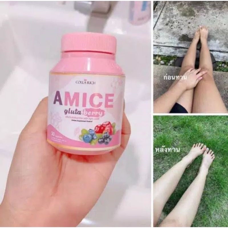 AMICE GLUTA BERRY  ORI BY COLLARICH WHITENING GLUTA