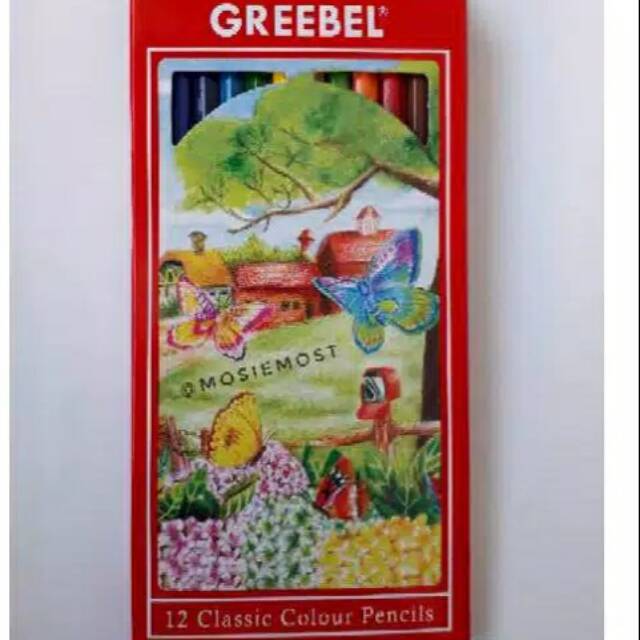 

pensil warna greebel panjang