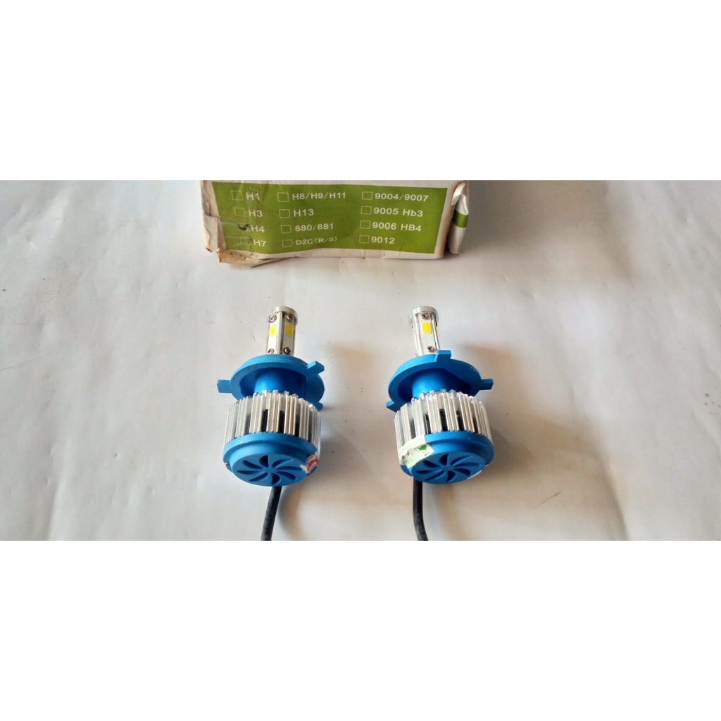 Turbo LED Headlight - Bohlam Lampu LED H4 / H7 / H8 / H11 Super White