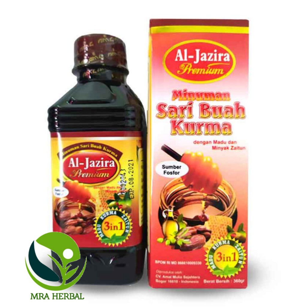 

Best Seller Sari Kurma Al jazira Premium 3 in 1 | Sari Kurma Aljazira