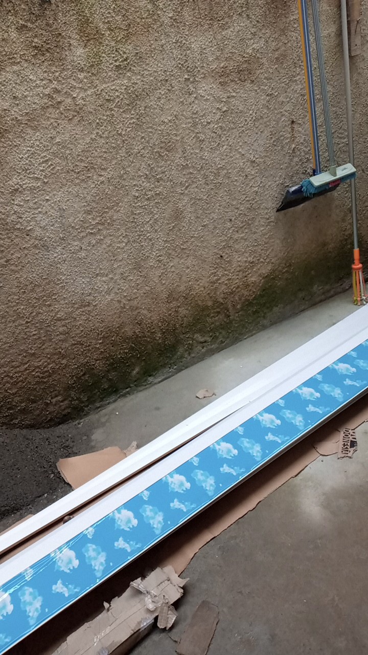 Plafon Pvc Plafindo Motif Awan Pf 08