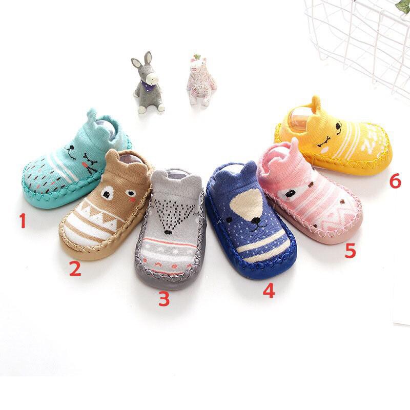 Sepatu bayi kaos kaki bayi anti slip hybryd baby shoesocks