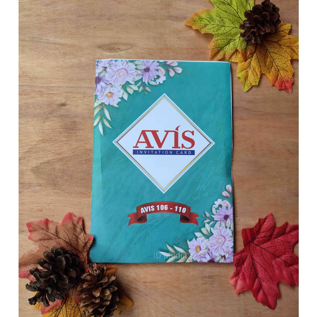 Katalog Blanko Undangan Avis Seri 106-110