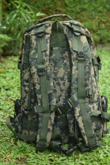 TAS RANSEL MODEL ARMY MOTIF MARPAT| TAS TACTICAL | TAS PUNGGUNG LAPTOP MULTIFUNGSI