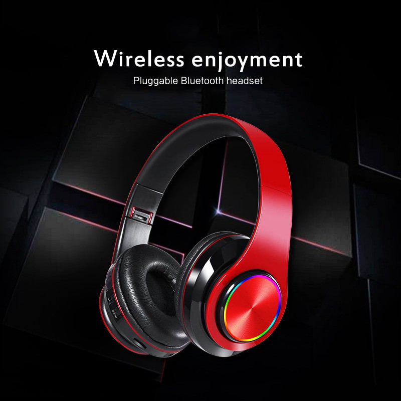 Headphone B39 Headset Wireless Bluetooth 5.0 Radio TF Function