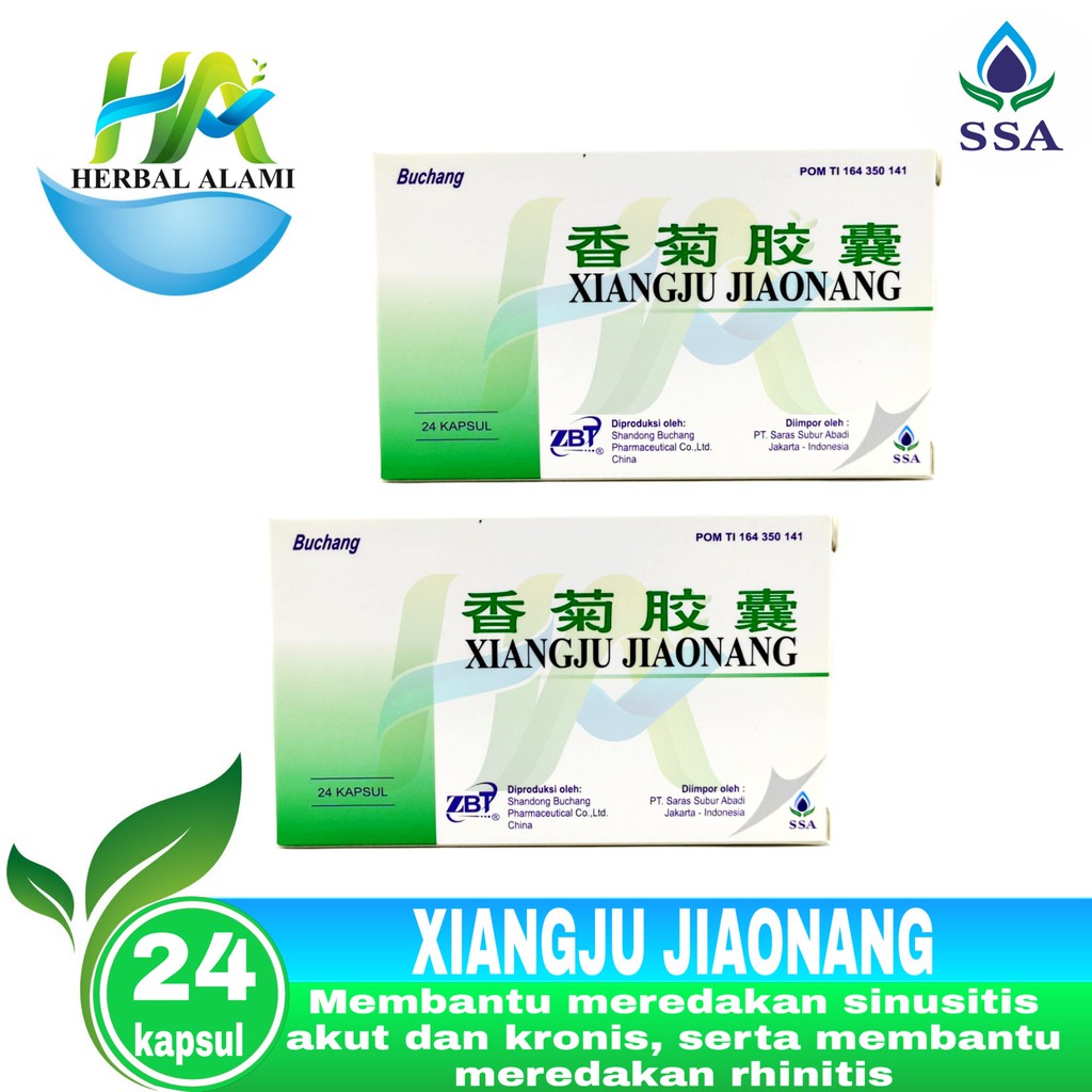 Xiangju Jiaonang - Obat Demam-Sinusitis