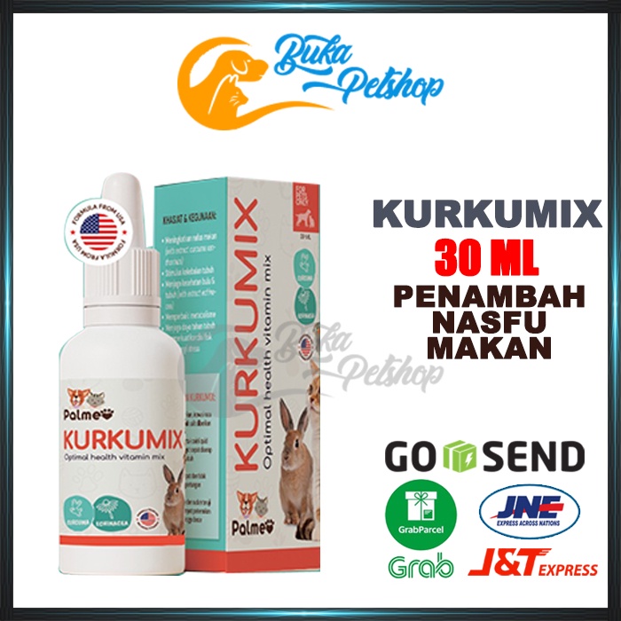 Penambah Nafsu Makan Kucing Anjing KURKUMIX 30ML