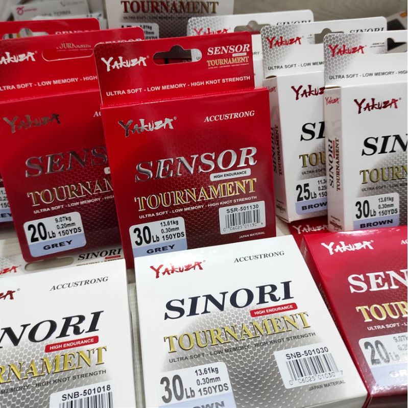 senar pancing Yakuza tournament sensor & sinori