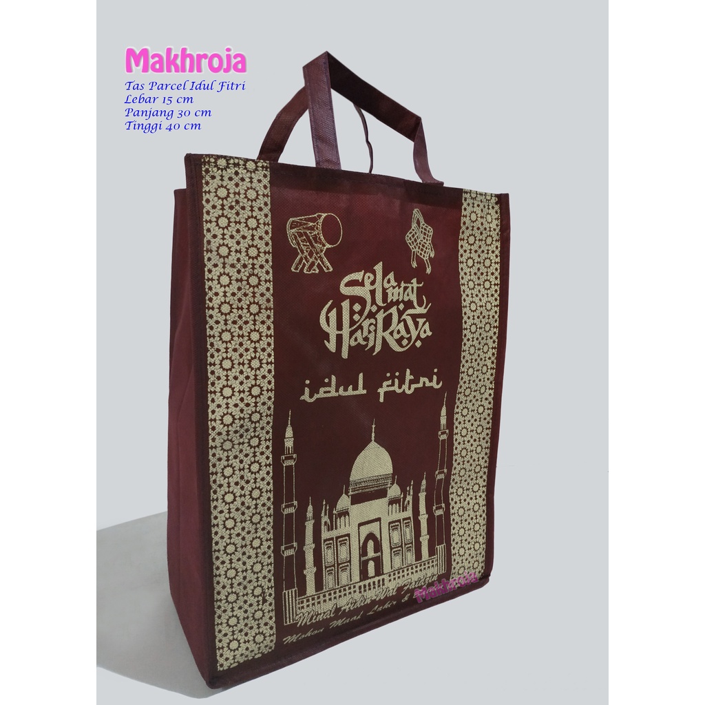 

Tas Pita Kotak Parcel Lebaran Idul Fitri Maroon