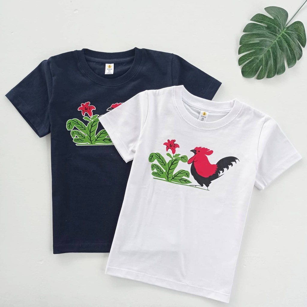 KAOS AYAM JAGO DTF ANAK CEWEK-COWOK