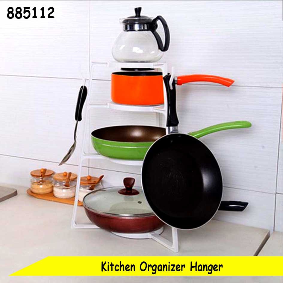  Rak Panci  Susun Pantree Kitchen Organizer Kitchen Hanger 